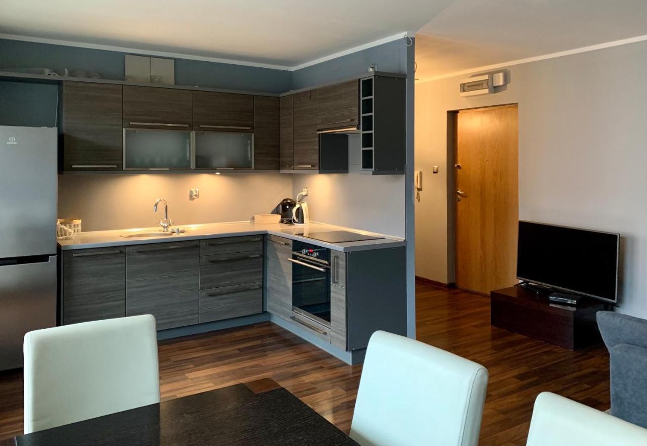 Uroczy Apartament W Centrum Miasta 什切青 外观 照片